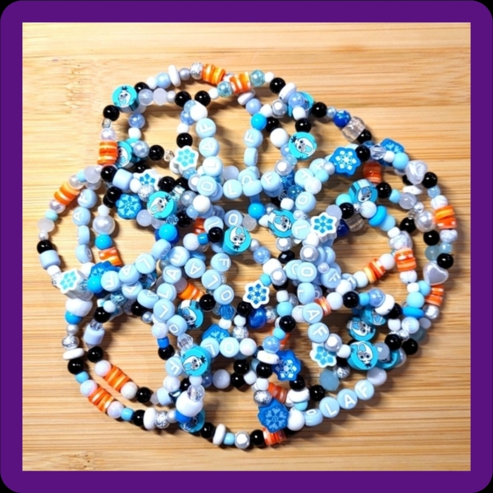 Olaf- Frozen Friendship Bracelet